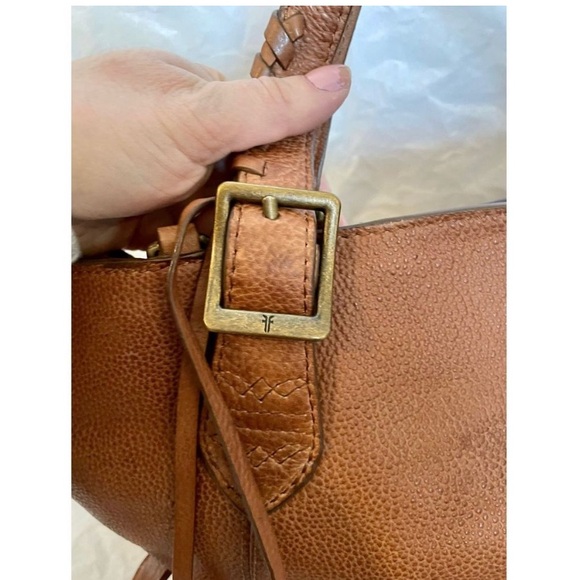Frye Caelan  cognac satchel - Picture 7 of 13